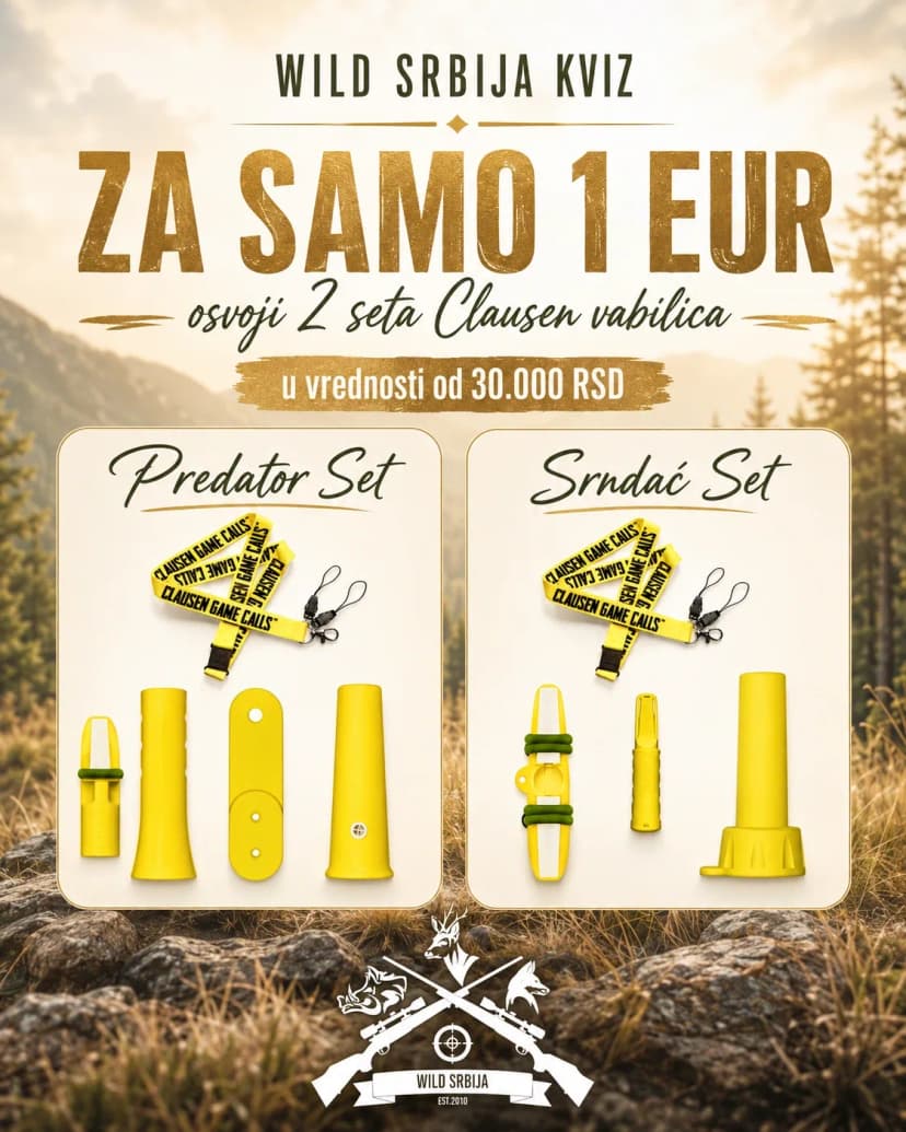 Osvoji 2 seta Clausen Vabilica!