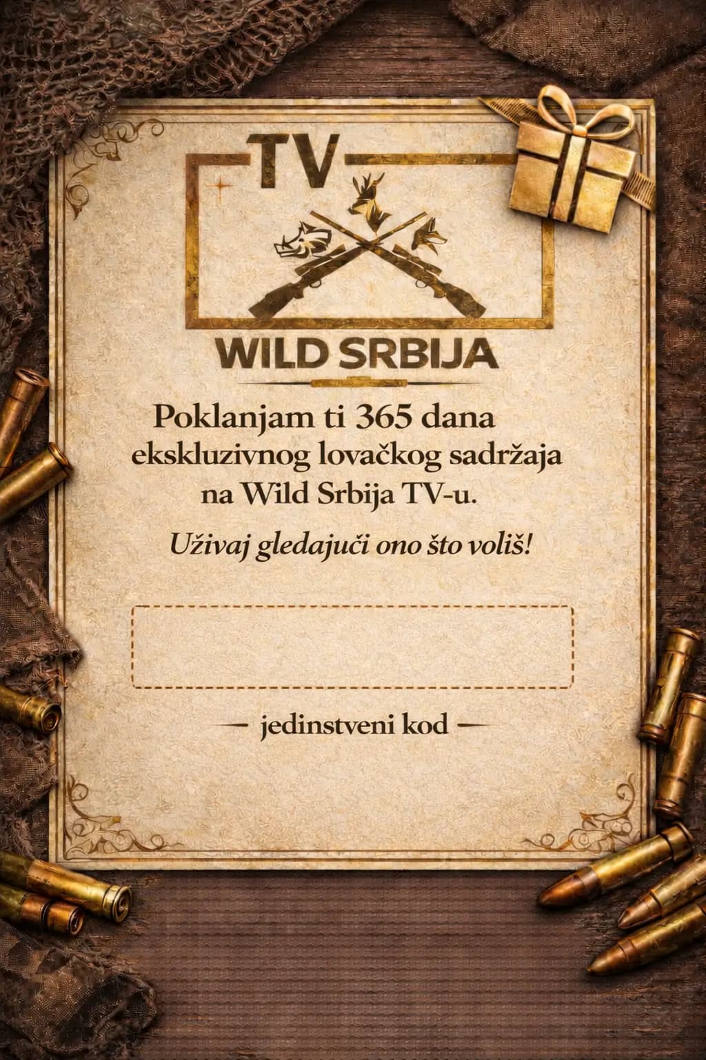 WSTV godišnji poklon vaučer