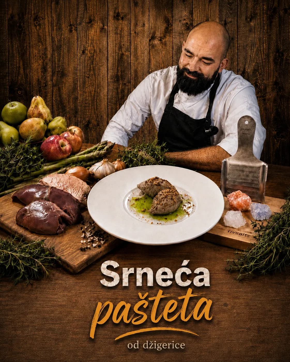 Srneća pašteta od džigerice 